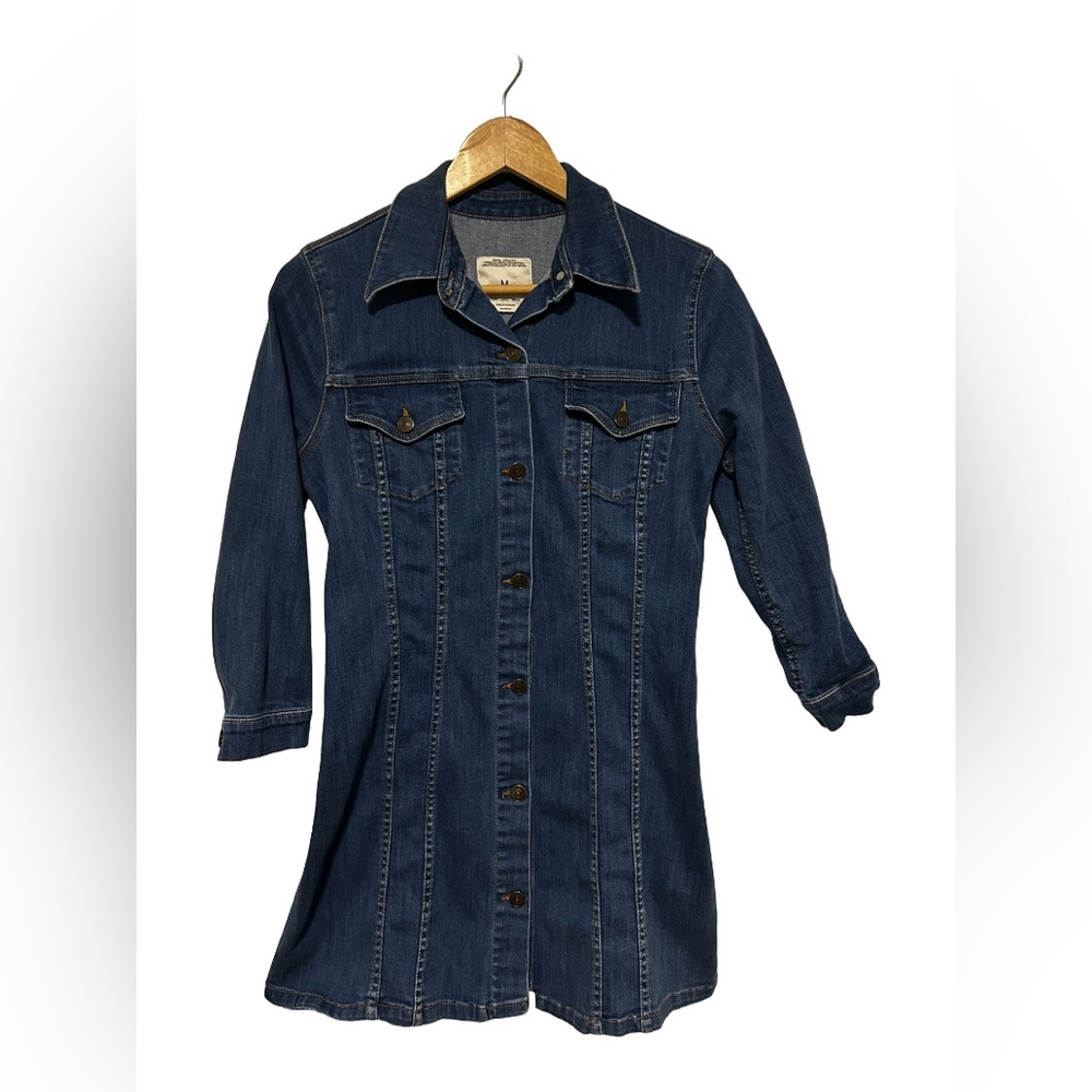 3/25$ Zara Jean Dress - Premium Denim Collection